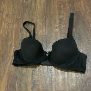 Victoria’s Secret - Body by Victoria - Lined Demi Bra, 32B, Black